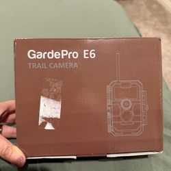 Brand New Garden pro E6 trail camera