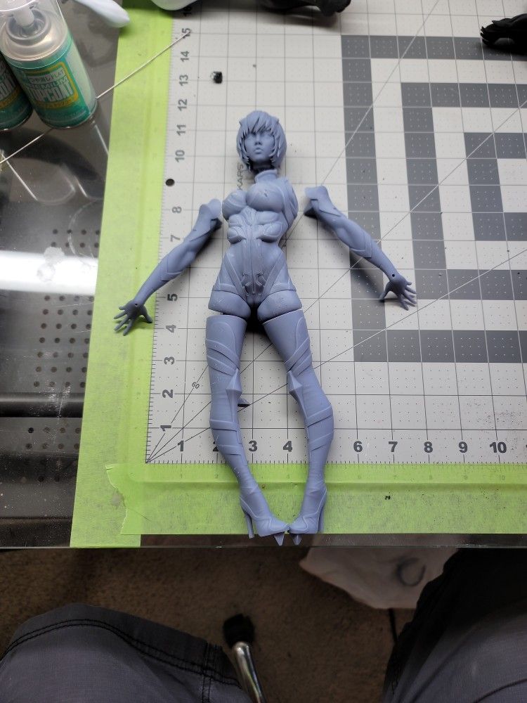Anime Figure Model 3d Printed