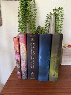 Harry Potter Hardcover Book Set Books 1,2,4,5,6