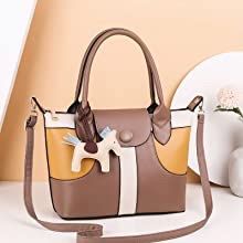 Purses and Handbags for Women Shoulder Tote Bags Top Handle Satchel in Pretty Color Combination