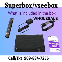 VSEEBOX V3 PLUS new  Model Wholesale reseller  super box V3 Superbox 