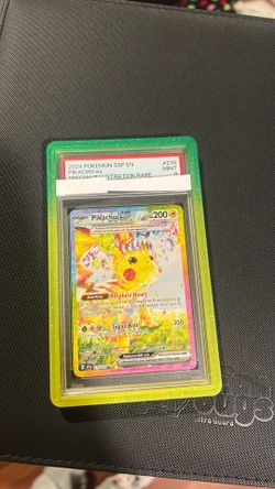 Pokémon pikachu ex PSA9