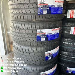 235/35ZR20 Atlander Set of Tires Installed and Balanced Set de Llantas Nuevas Instaladas y Balanceadas