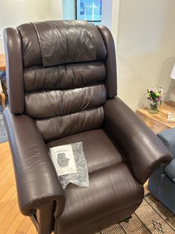 Leather  power Lift Recliner Chair maxi comfort