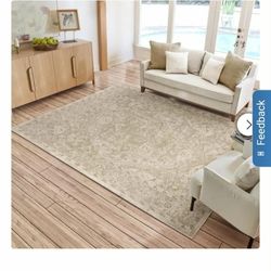 10ft X 13ft Helios Area Rug Collection Nolan Beige  BRANDNEW From COSTCO 
