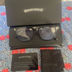 Chrome Hearts Glasses (Black w Gold)   Luxury with attitude ⚜️  