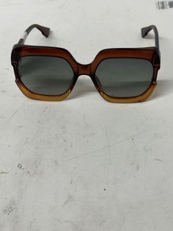 Christian Dior Bianca 12J-9O 58mm Brown Orange w/Dark Grey Gradient Sung (45488)