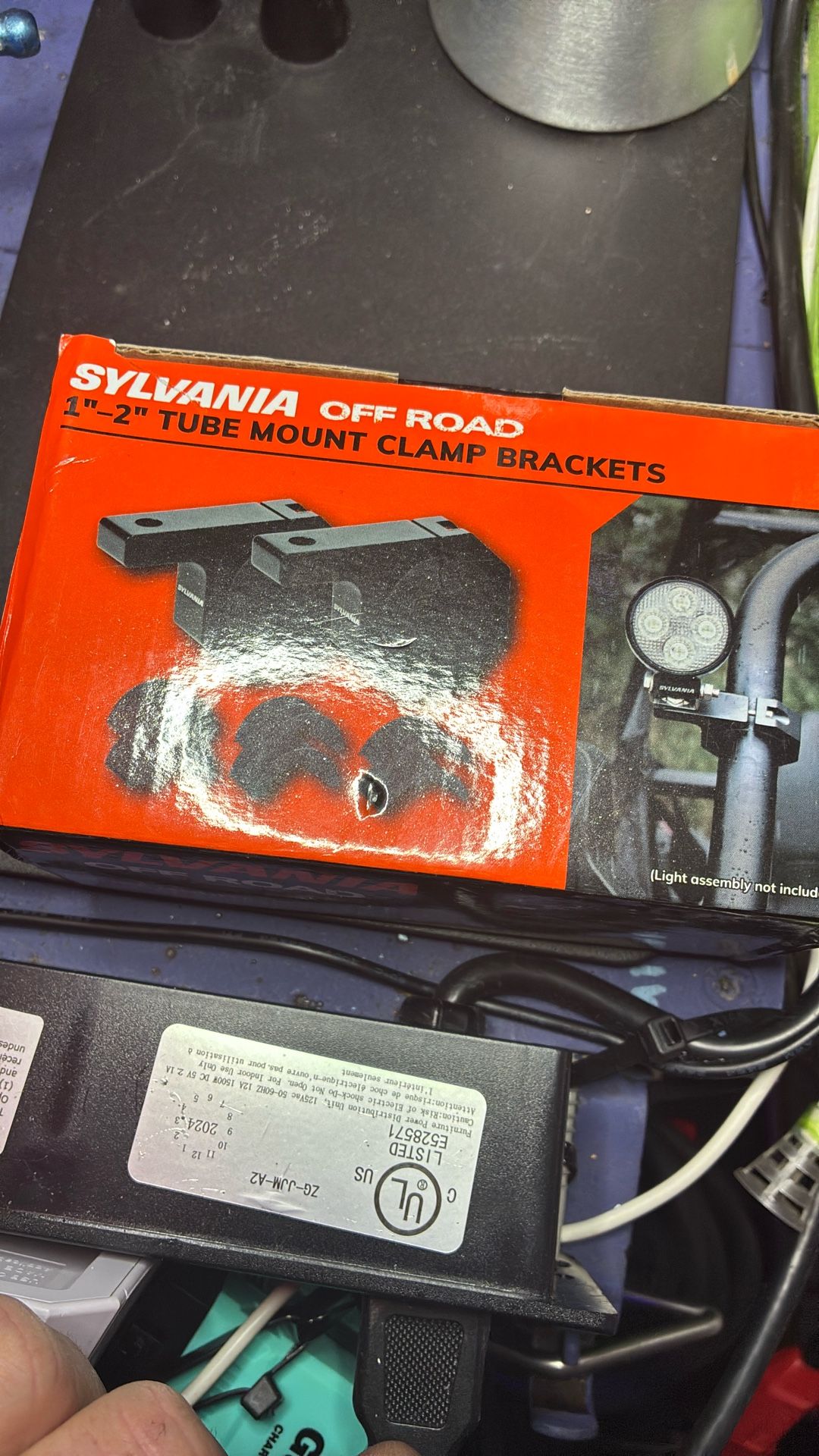 Sylvania Off Road 1 To 2 Inch Tube Mount Clamp Brackets