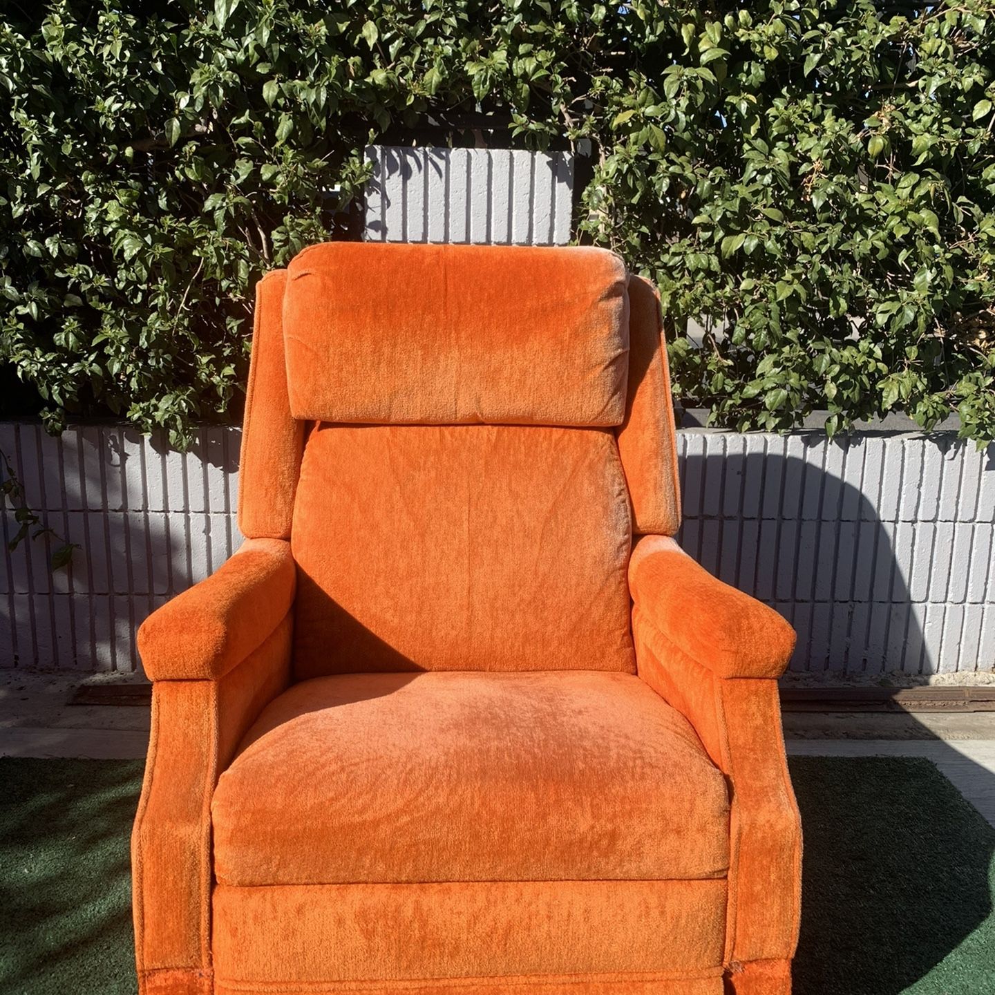 Orange Vintage Recliners Vintage Danish Mid Century Modern