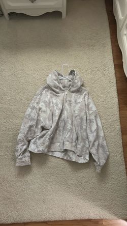 Hollister Zip up Camo Hoodie