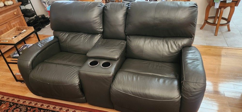 Leather Electric Sofa Recliner