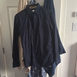 Burberry Button Up Color Authentic .