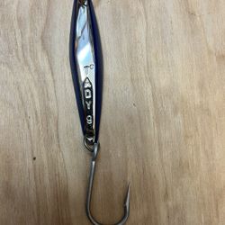 Blue-Chrome-Glowback Tady 9, Single Hook Tuna, Yellowtail, Wahoo Fishing Lure