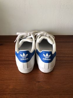 Tricolor Adidas Superstar leather sneakers size 13 Men LIKE NEW