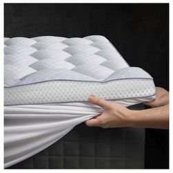 Queen size- 3 Inch Ultra-Fluffy Memory Foam Mattress Topper
