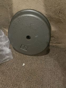 Vintage weights and bars for 0.9$/lb
