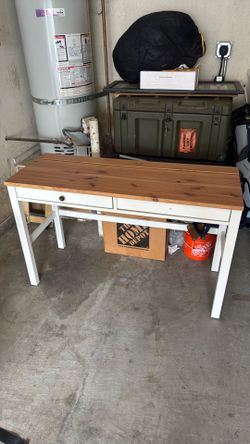 Wooden IKEA Desk