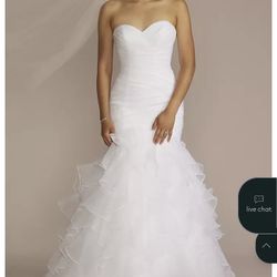 Beautiful David’s Bridal Wedding Dress
