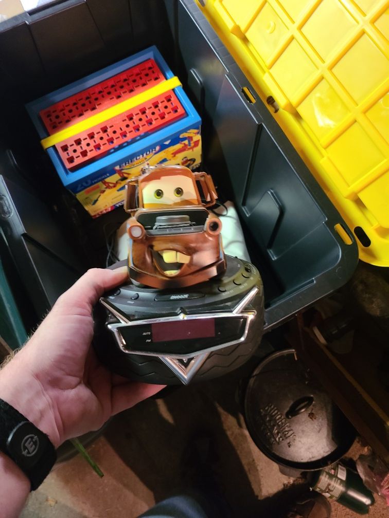 Tow Mater alarm clock