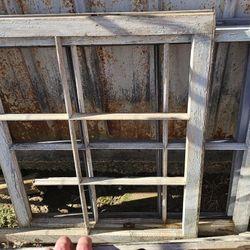 Vintage Wooden Window Frames