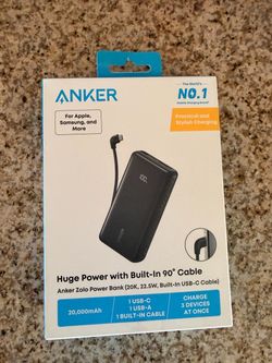 Anker Zolo 20,000mAh Power Bank 22.5W w/ Warranty!