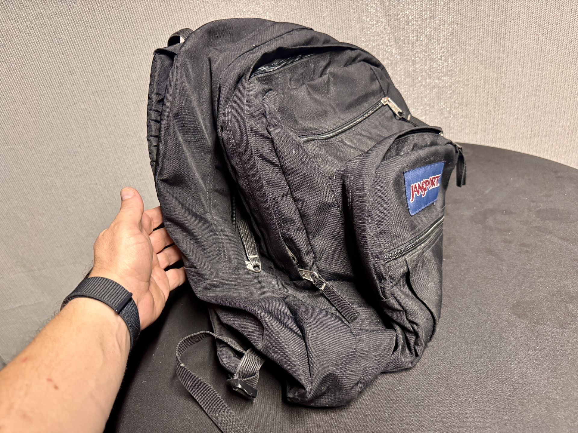 JanSport Big Student Backpack (Black/Black, One Size)