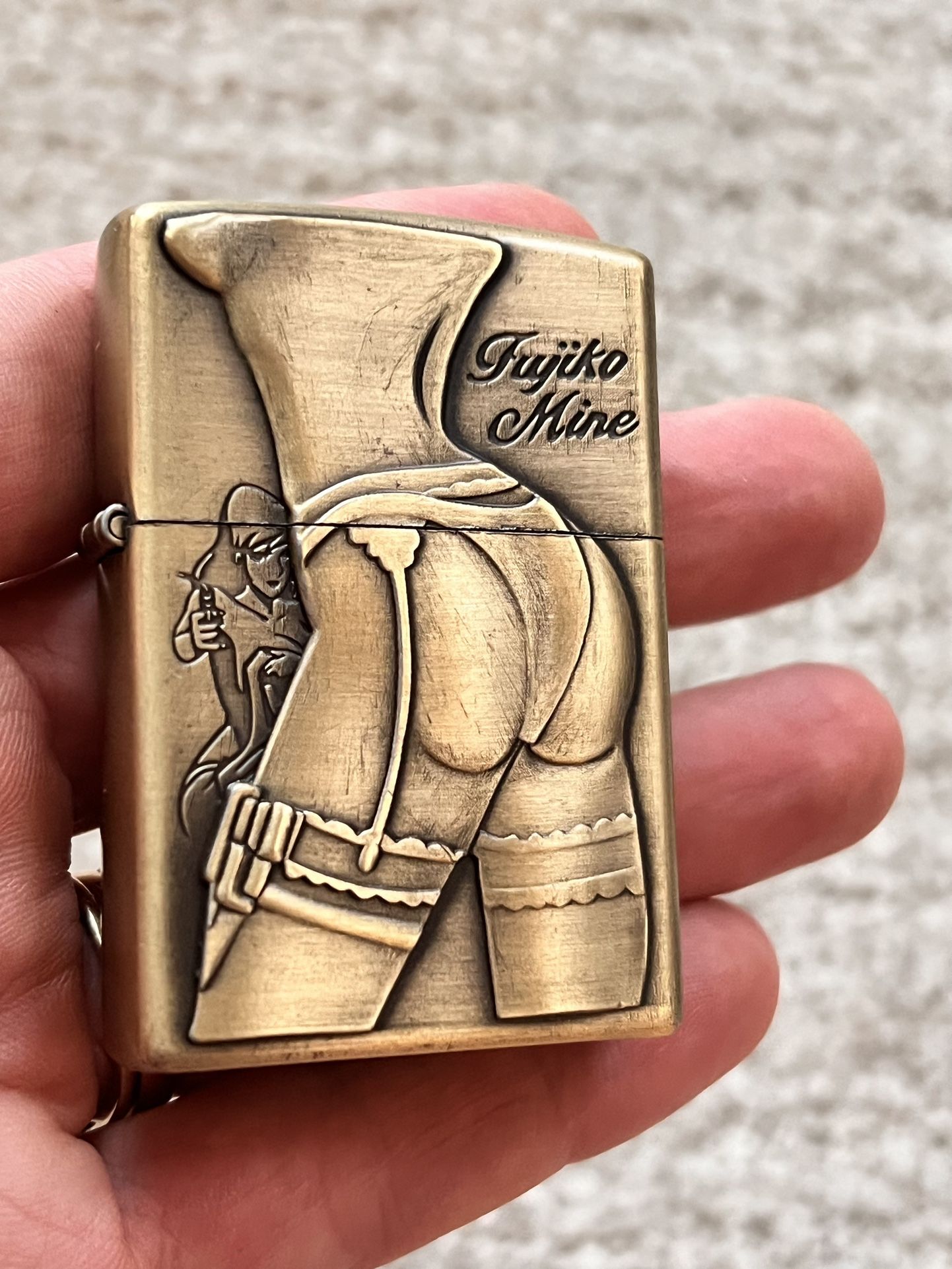 Brand New Lighter Fujiko Mine With Tags Refillable Unique