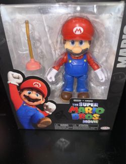 Nintendo The Super Mario Bros. Movie Action Figure MARIO New in Box