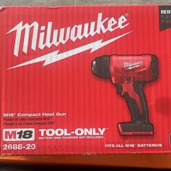 Milwaukee M18 compact heat gun