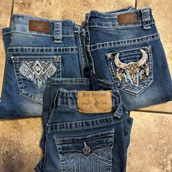 Little Girls Jeans Shyanne & True Religion Size 10 Bundle