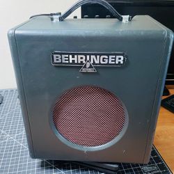 Behringer Thunderbird BX108 Electric Guitar Amp Black Genuine Tested and Working Amazing quality   The Behringer Thunderbird BX108 1x8 Bass Combo Amp 