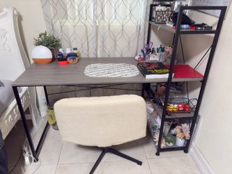 Desk office with chair
