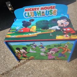Price Is Firm.. Mickey Mouse Toy Box