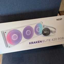 Kraken Elite 420 RGB - Never Opened: Liquid PC Cooler