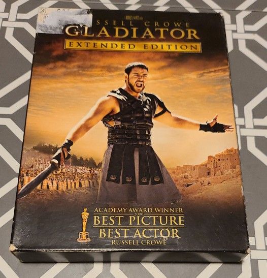 Gladiator Extended Edition DVD