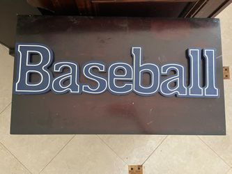 Baseball signe decoration brand new
