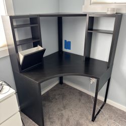 Ikea micke 2024 corner desk black