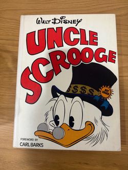 Vintage Disney Uncle Scrooge Coffee Table Book