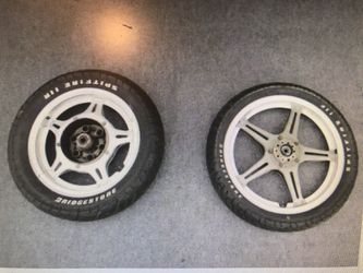 1978 Honda Gold wing wheels and tires