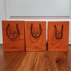 Hermes Small Gift Bags (3)