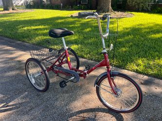 Bike Trike 20” wheels. Most stable Adult Tricycle