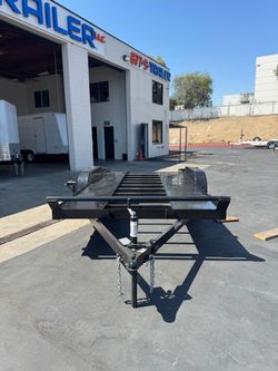 2025 Carson California Car Hauler Black 7x20-2 7k GVWR