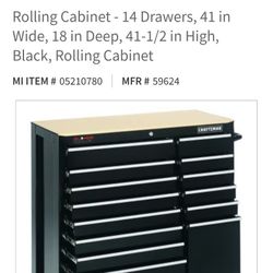 Craftsman Tool Box + Tools