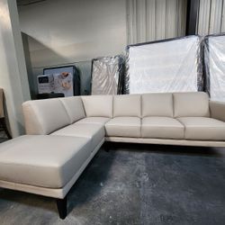 Genuine Leather Sectional On Sale Now!! 