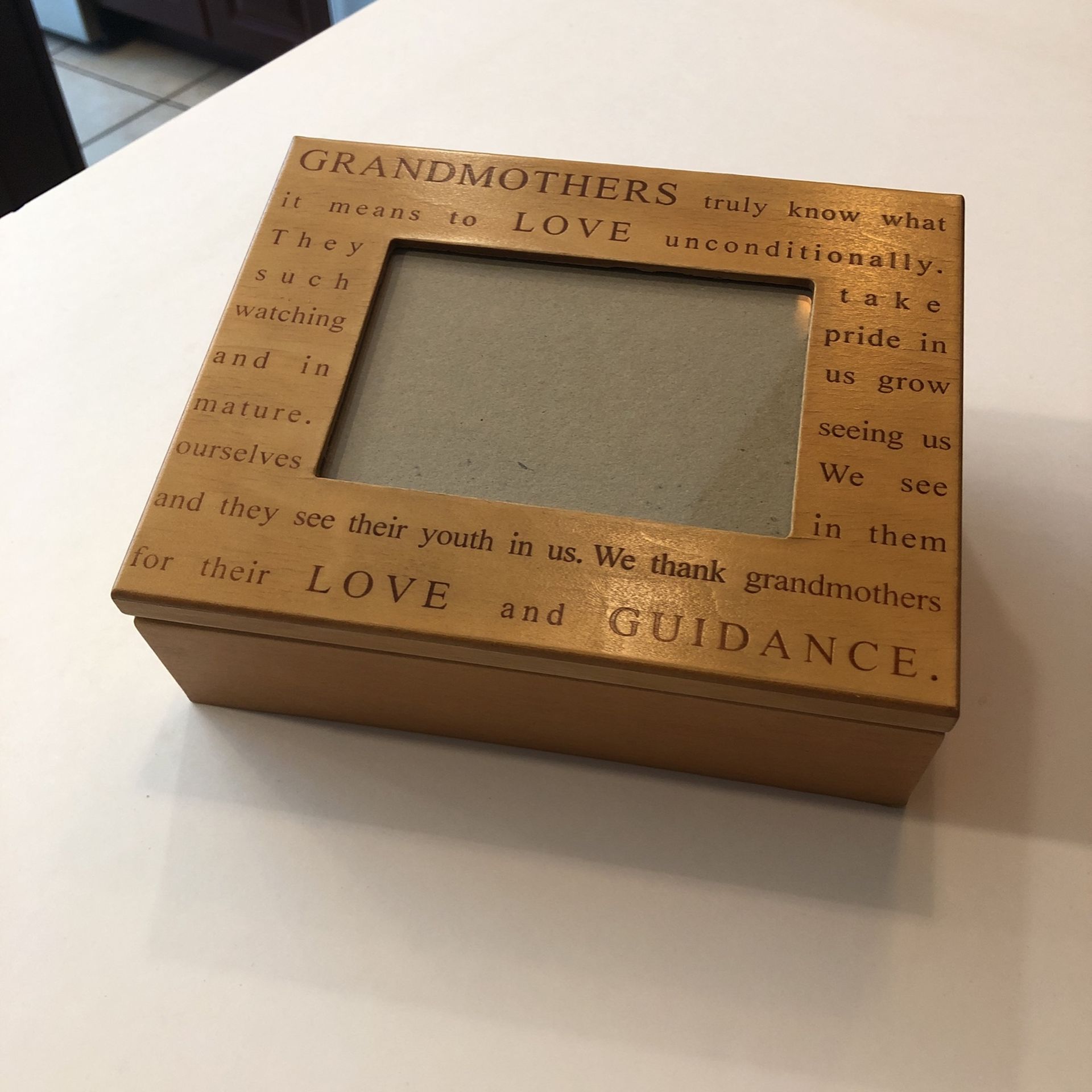 Grandmother’s Love Jewelry Box