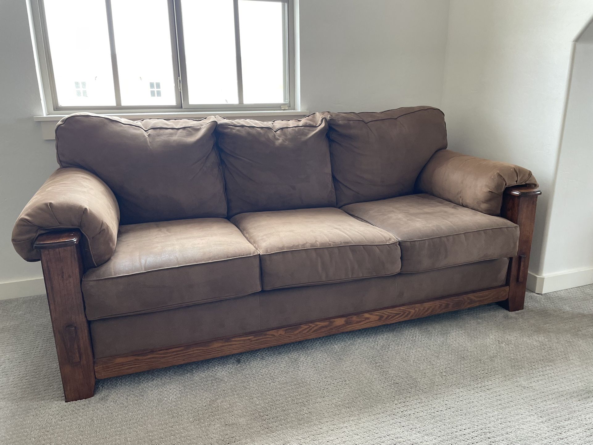 Leather Living Room Set 1 Couch 2 Reclining Chairs