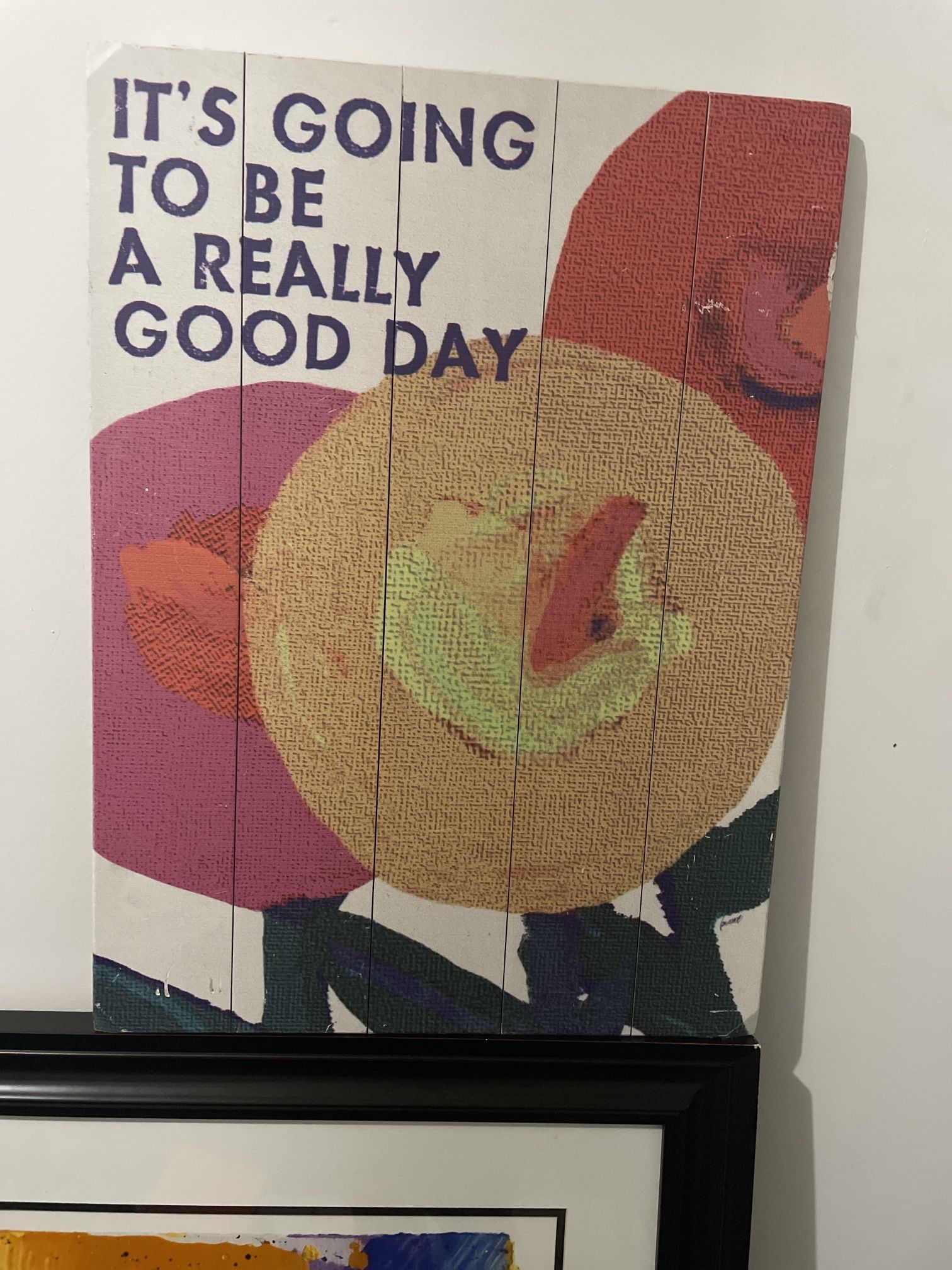 Inspirational Quote Wooden Wall Art- It’s Going To Be A Really Good Day