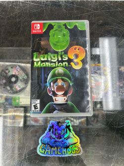 Luigi’s Mansion 3 Switch $40 Gamehogs 11am-7pm