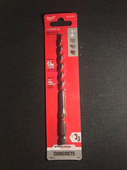Assortment of Milwaukee Hammer Drill Bits