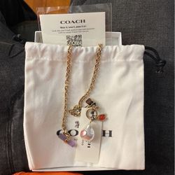 Coach Necklace Brand New